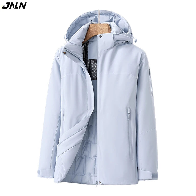 Winter Jackets Women Outdoor Waterproof Windproof Fleece Warm Raincoat Thermal Jacket