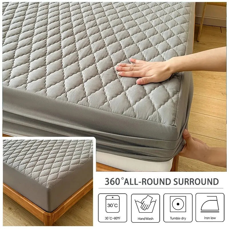 Single Piece Sheet, Waterproof Sheet, Wool and Cotton Clip, Bedspread, Comfortable Soft, Skin Friendly, Adults, Children