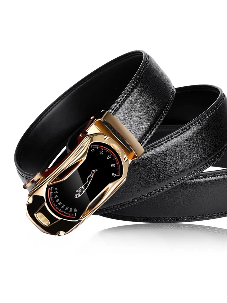 High Quality Men's Luxury Belt Male Metal Automatic Buckle