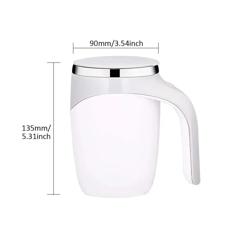 Automatic Stirring Cup Magnetic Mug Stainless Steel Coffee Mixing c Blender Lazy Milkshake Rotating Magnetic Water Cup Mixer