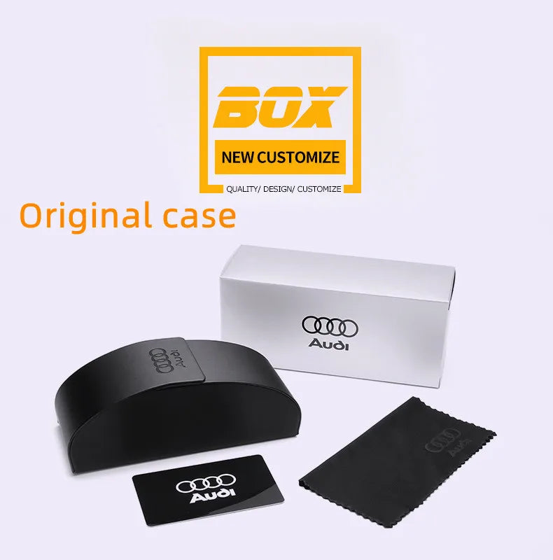 Audi   Sunglasse for Men, Polarized Sun Glasses, Travel Eyewears Classic Pilot  with,f5 UV 400 Protection 5591