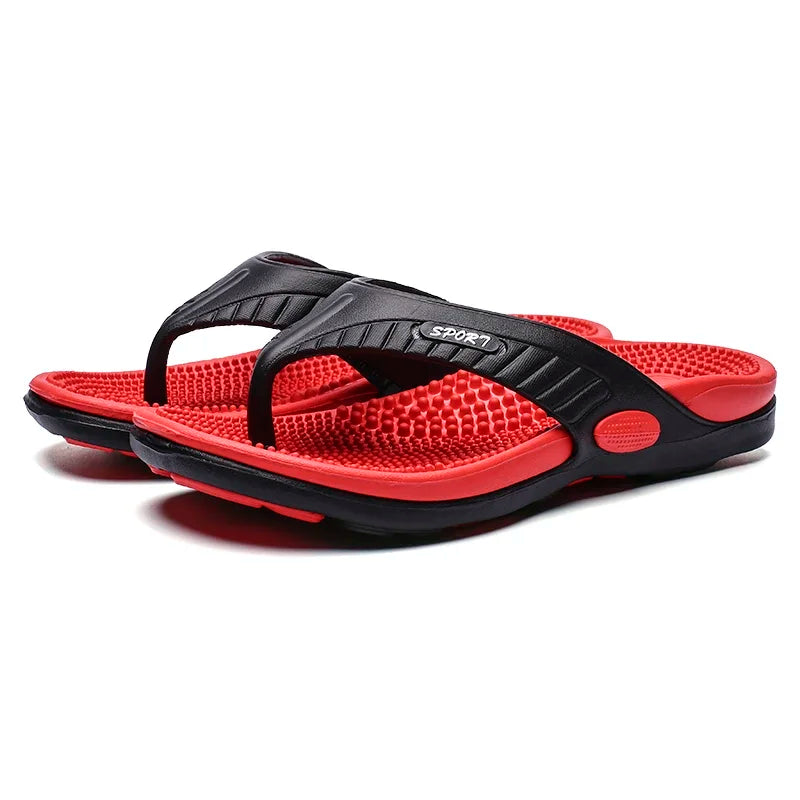 Men Summer Breathable Shoes Sandals Men Luxury Flip Flops Big Size Men Slippers