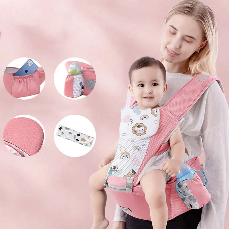 Newborn Ergonomic Baby Carrier Backpack Infant Baby Hipseat Carrier Front Facing Ergonomic Kangaroo Baby Wrap