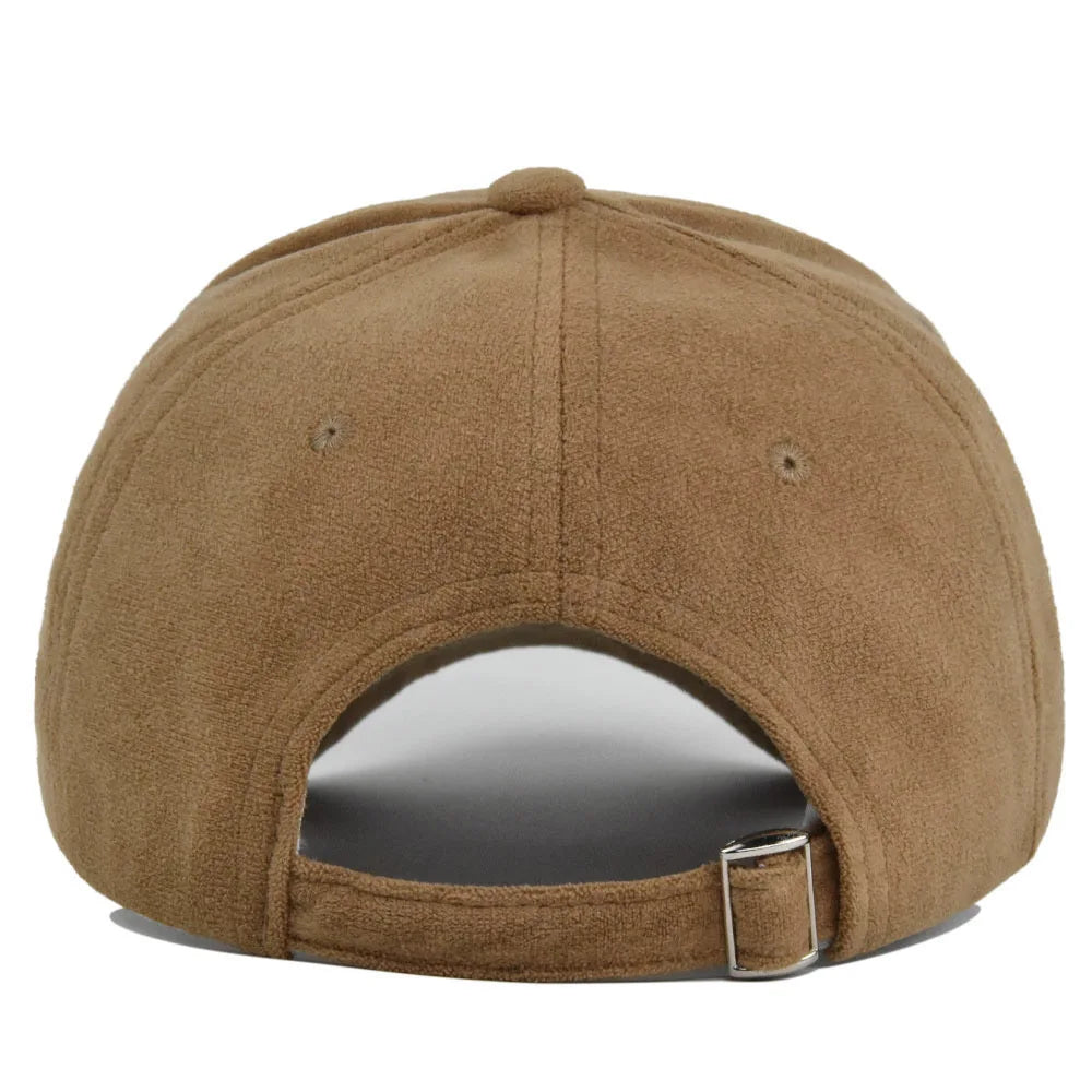 Fashion Suede Baseball Caps For Men Women Solid Retro Snapback Hip Hop Hat Unisex