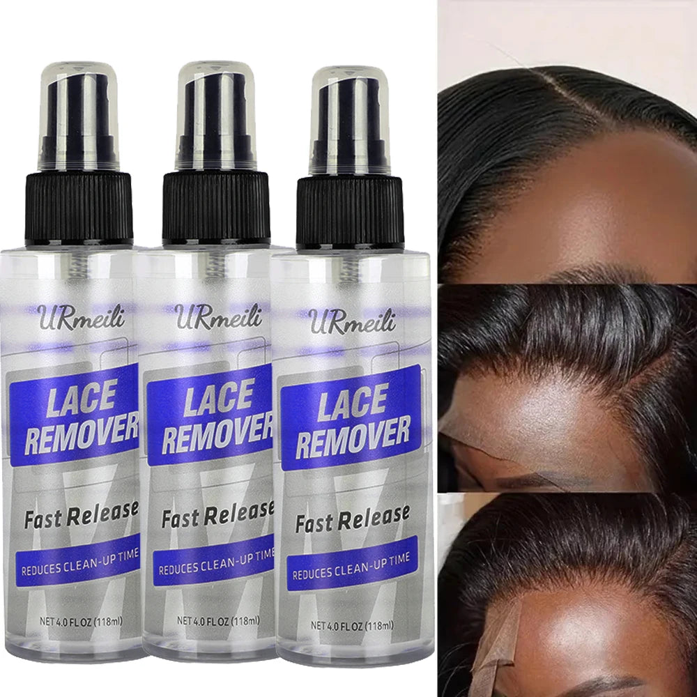 118ml Wig Glue Remover Spray, Safe Hair Bond   Remover for Lace Front Wigs & Toupees
