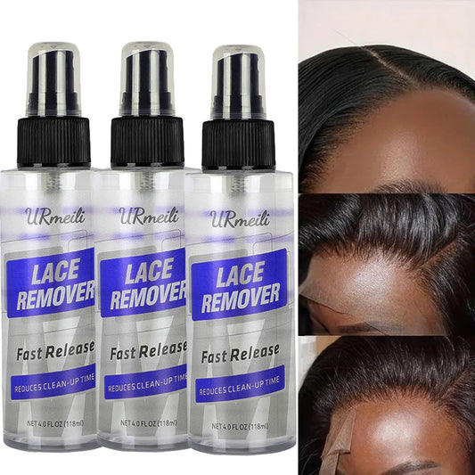 118ml Wig Glue Remover Spray, Safe Hair Bond   Remover for Lace Front Wigs & Toupees