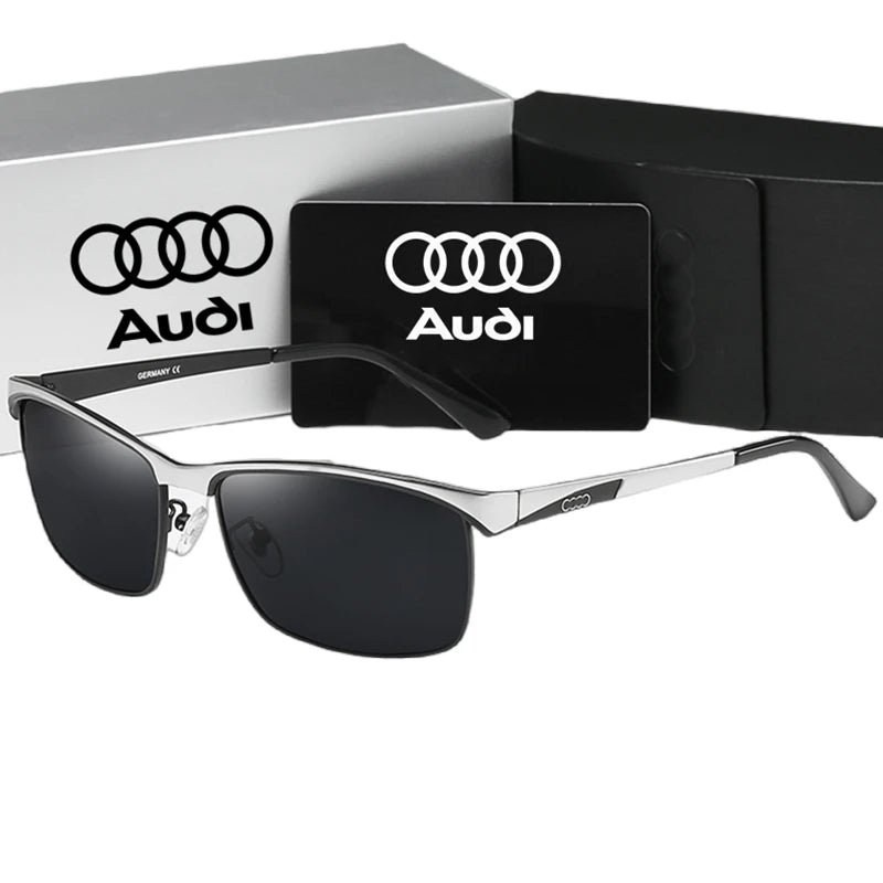 Audi   Sunglasse for Men, Polarized Sun Glasses, Travel Eyewears Classic Pilot  with,f5 UV 400 Protection 5591