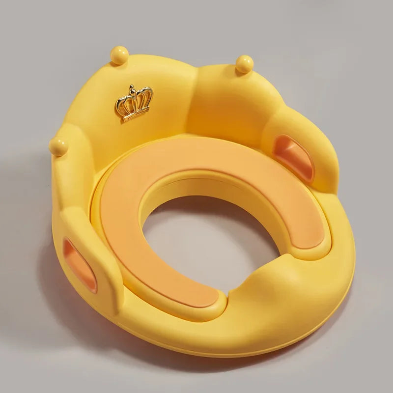 Baby and Child Toilet Seat Ring Female Baby and Little Boy Cushion Bedpan Cover Children's Toilet Household Auxiliary Toilet