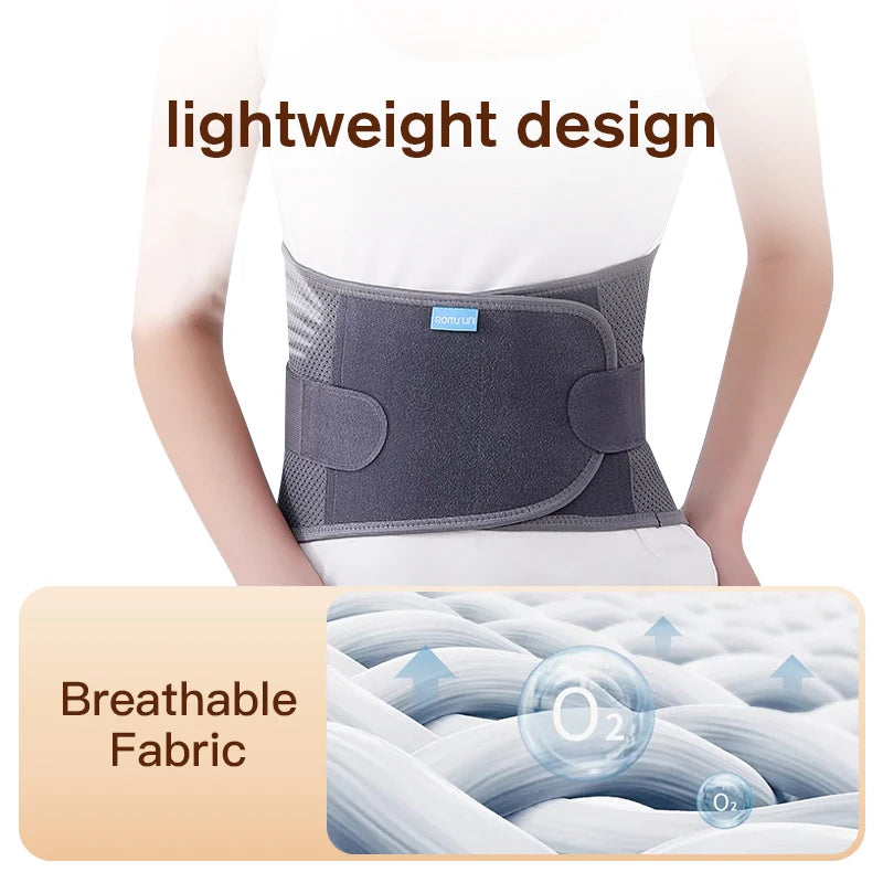 Lower Back Brace Anti-skid Orthopedic Lumbar Support Adjustable Breathable Waist Trainer Molding Belts For Men Women Gym Pain - Hiron Store