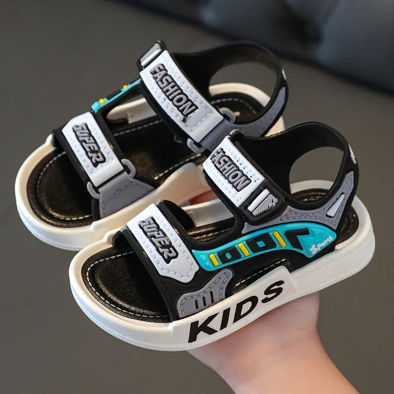 Breathable Sport Sandals Summer Sandals for Boys Casual Beach Shoe Comfortable Soft Sole Kids Shoes