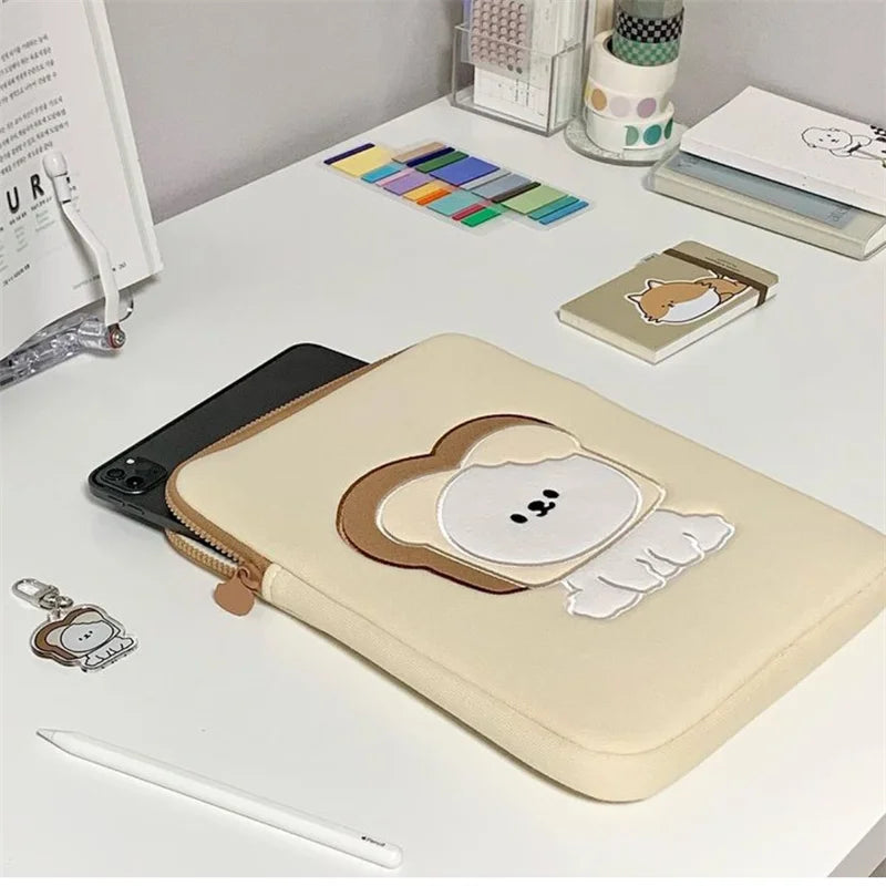 Laptop Sleeve Case Table Protective Pouch Bag 11 12 13.6 14 15.6 Inch Cartoon Laptop Zipper Bags for iPad MacBook HP