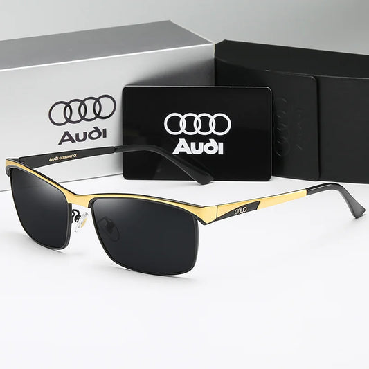 Audi   Sunglasse for Men, Polarized Sun Glasses, Travel Eyewears Classic Pilot  with,f5 UV 400 Protection 5591