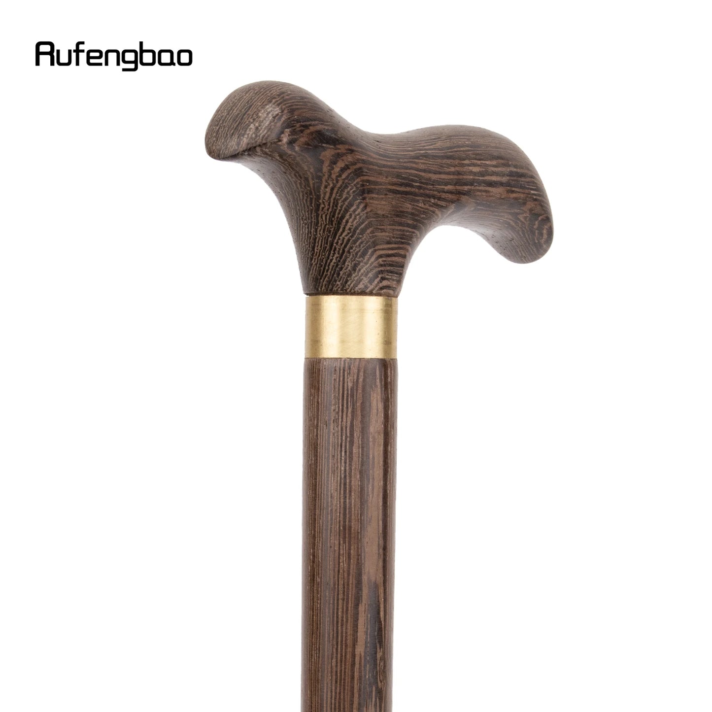 Brown Wooden Traditional Fashion Walking Stick