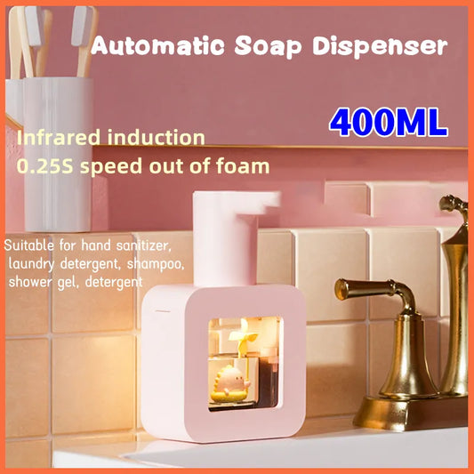 Automatic Soap Hand Sanitizer USB Charging 400ml Liquid Dispensers