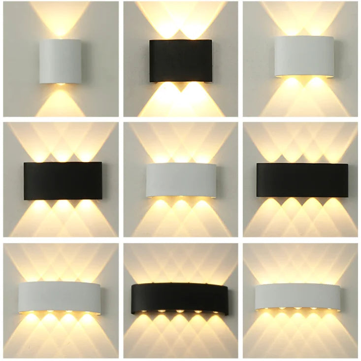 Led Wall Lamp outdoor Stair Light Fixture Bedside Loft Living Room Up Down Home Hallway Lampada