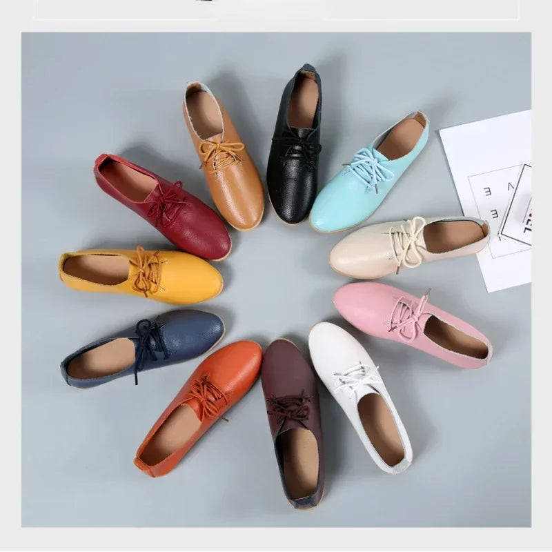 New Moccasins Shoes for Women Brand Women Shoes High Quality Soft Comfortable Casual Shoes