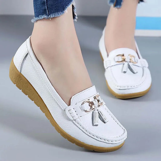 Women Shoes Slip On Loafers For Ballet Flats Women Moccasins Casual Sneakers Zapatos Mujer Flat Shoes For Women Casual Shoes - Hiron Store