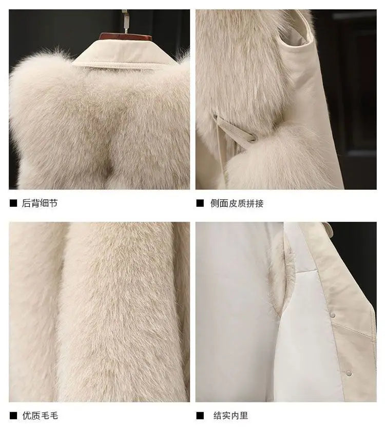 Winter Fur Vest Women's New Item Fur Coat Short Lady Outerwear