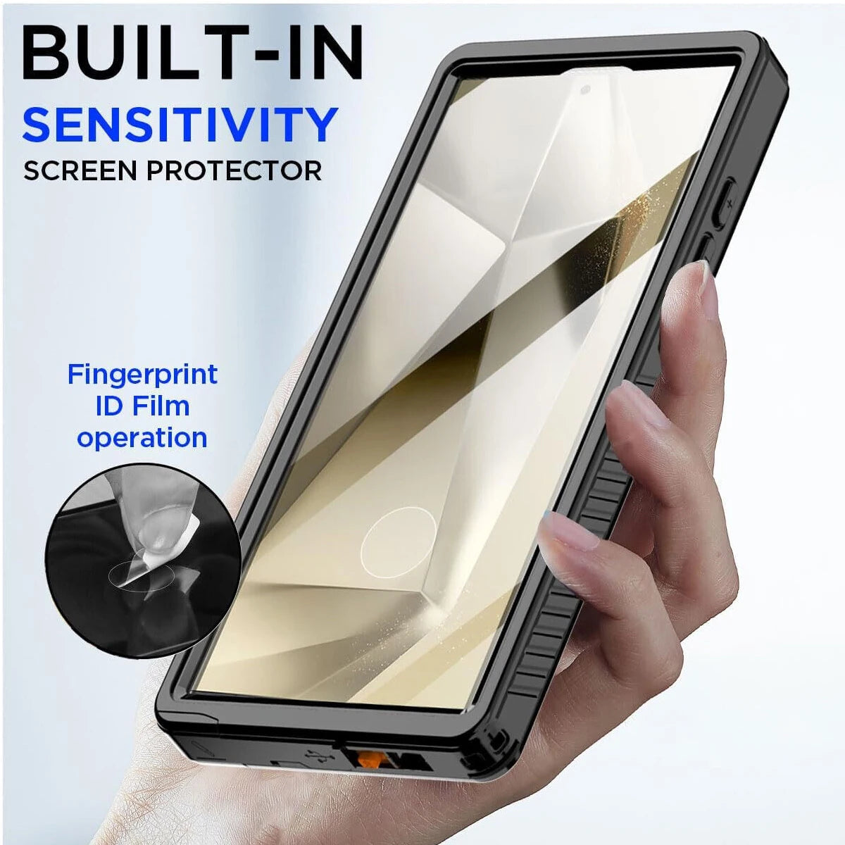 Waterproof Case For Samsung Galaxy Metal Aluminium Swimming Phone Luxury Cover