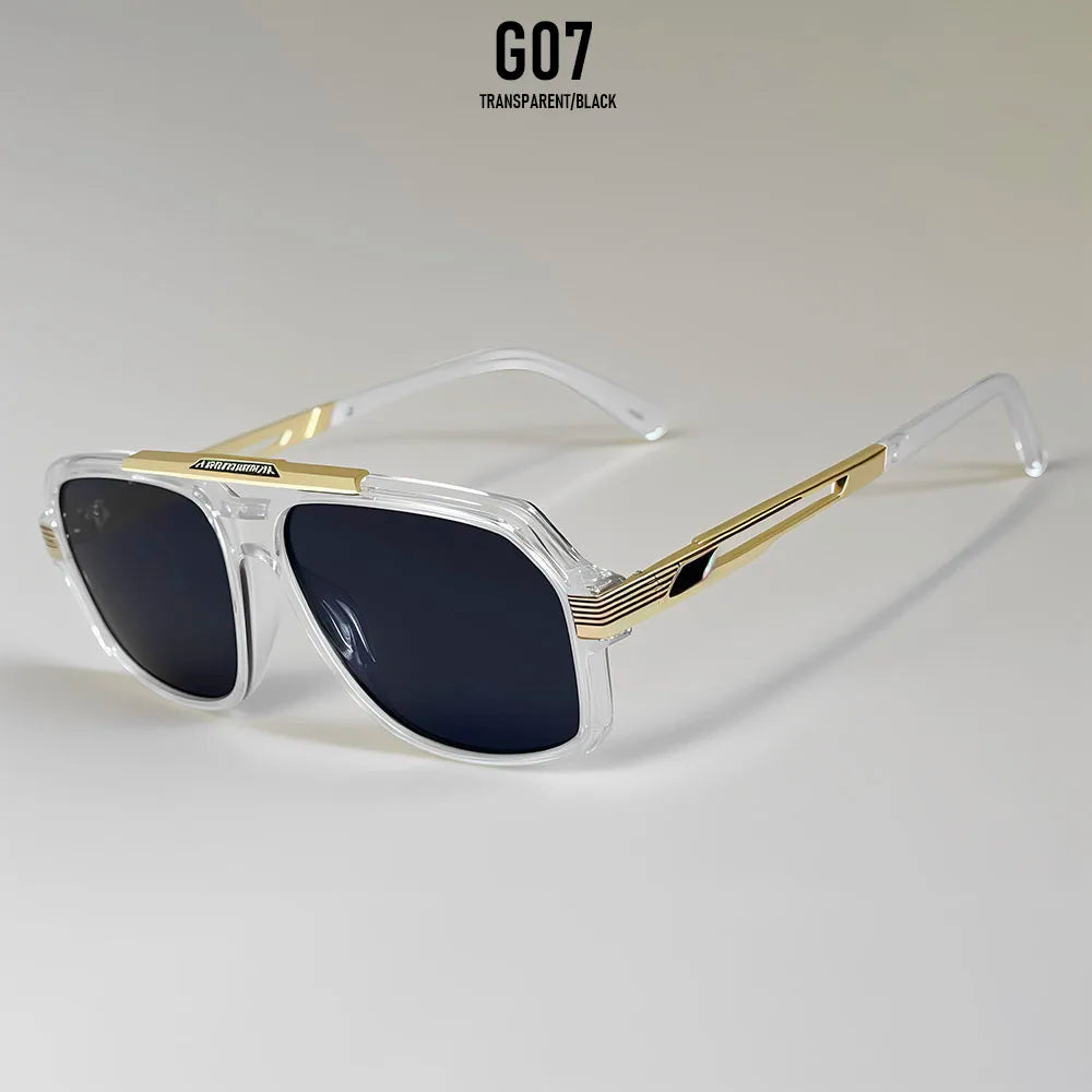 Brand Design Square Sunglasses,   Women  UV400 Protection, Sunglass Men Beach Vacation, Fashion