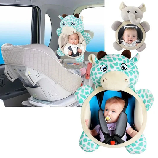 Baby Mirror Safety Mirror Rear Facing Car Seat Wide Crystal Clear View Kids Monitor