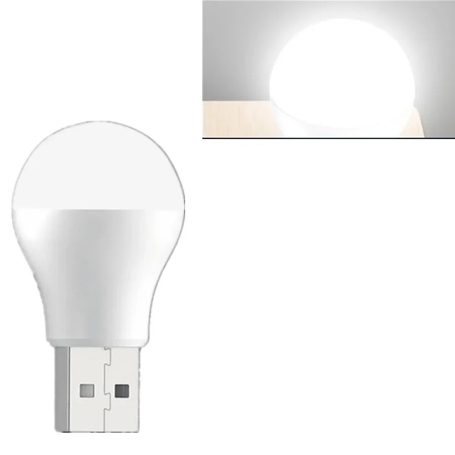 Mini USB Plug LED Small Night Light Computer & Mobile Power Charging Light LED Eye Protection Reading Night Light