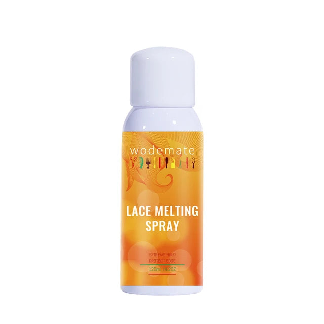 Melting Spray for Lace Wig Melting Spray Long Lasting Invisible Quick Drying Hold 120ml Hair Styling product