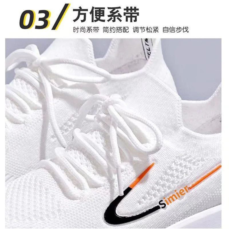 Running Shoes Women Sneakers Comfortable White Sneakers