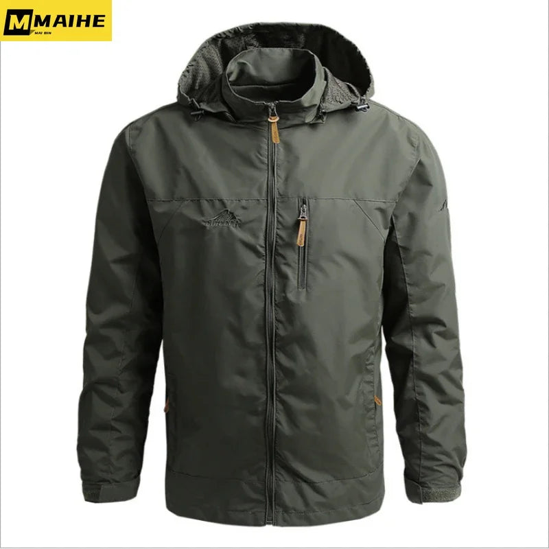 Men's Military Hunting Jacket Autumn Casual Waterproof Men's Work Clothes