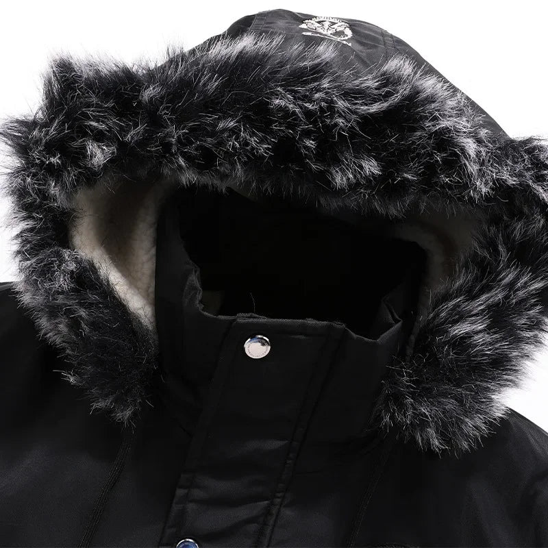 2027 Men Winter  Down Jackets, Warm Parkas Winter Coats, Male Outwear Casual Winter Jackets, Good Quality Men Long Jackets