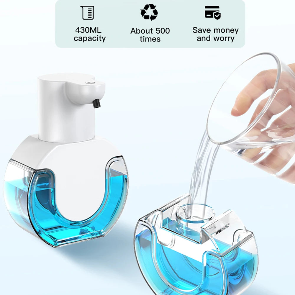 Soap Dispensers Automatic Foam Smart Washing Hand Machine with USB Charging