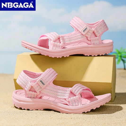 Summer Children Casual Shoes Outdoor Girls Beach Sandals Kids Lightweight Breathable Sport Sandals for Boys Size 30-38