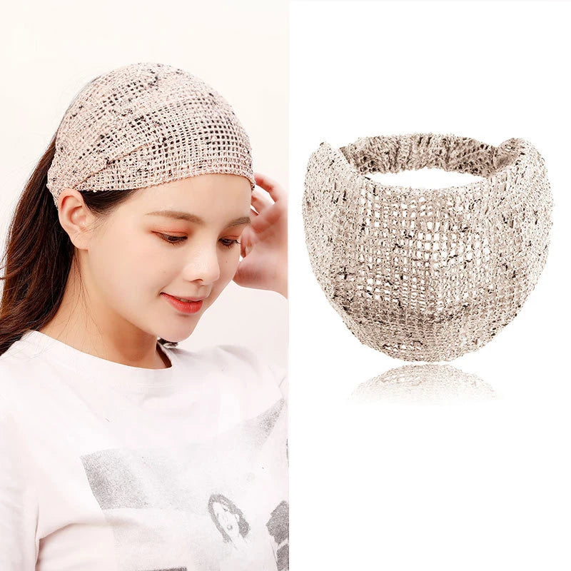 Lace Flower Elastic Headbands, Turban Fashion Head Wrap, Vintage Hairbands, Women & Girls