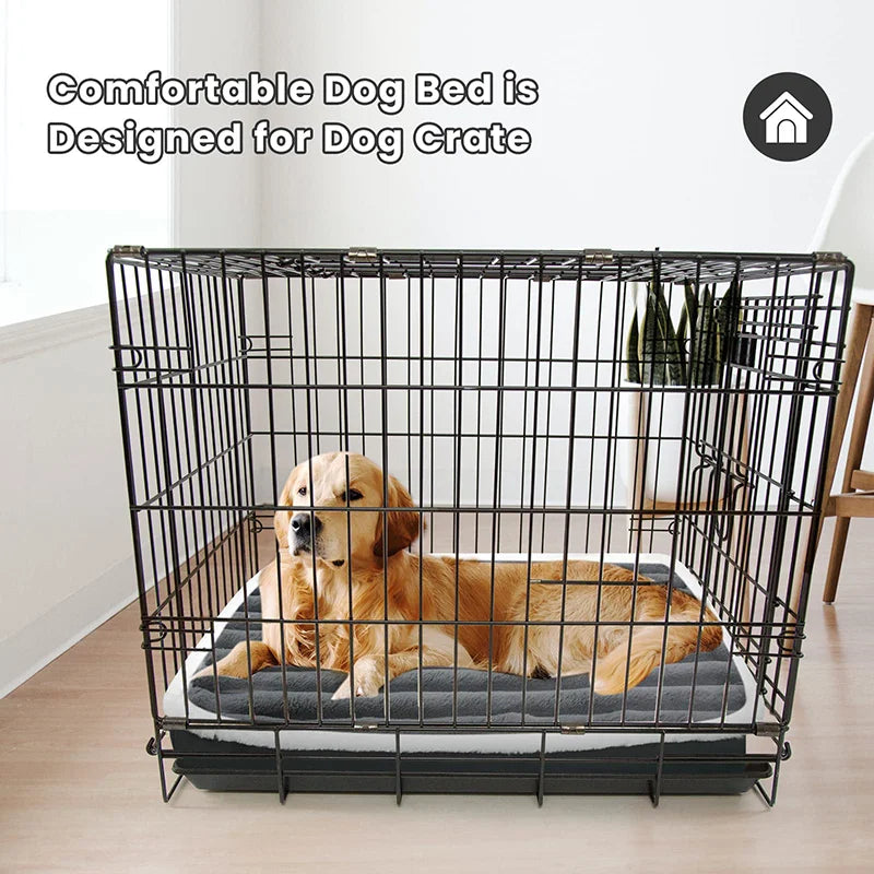 Dog Bed Mat with Zipper Remolvable Pet Mattress for Dog Sleeping et Pad Cushion for Small Medium Pet