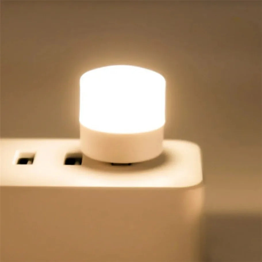 Mini USB Plug LED Small Night Light Computer & Mobile Power Charging Light LED Eye Protection Reading Night Light
