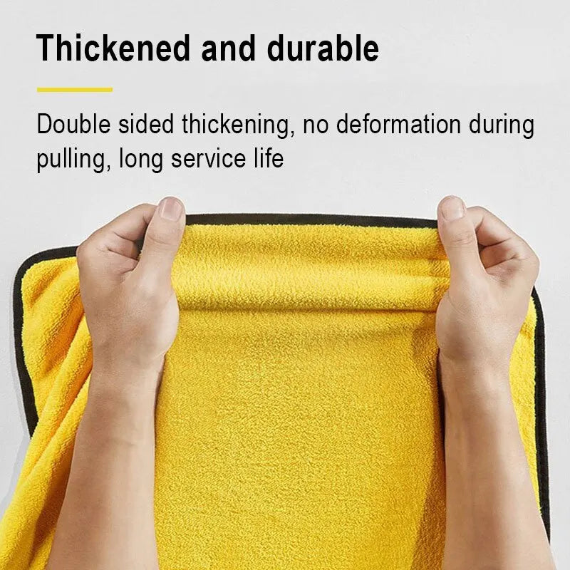 Special Towels For Car Cleaning That Do Not Shed Hair Or Leave Marks Car Absorbent Cloth Car Washing Cleaning Products - Hiron Store