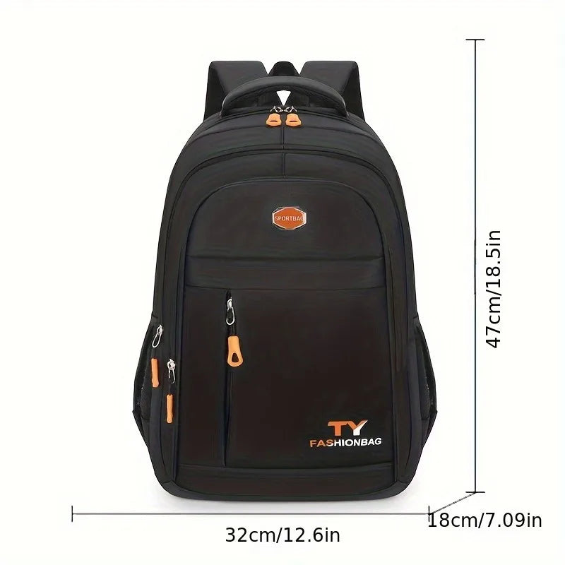 Men's Backpack, Large Capacity Waterproof,Adjustable Computer Backpack