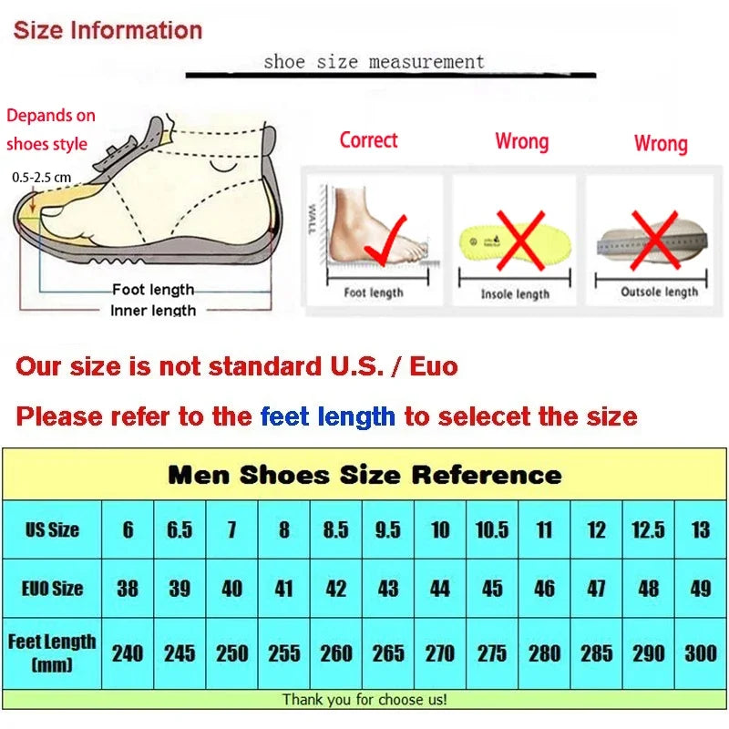 Classic Men's PU Leather Business Casual Male Formal Shoes