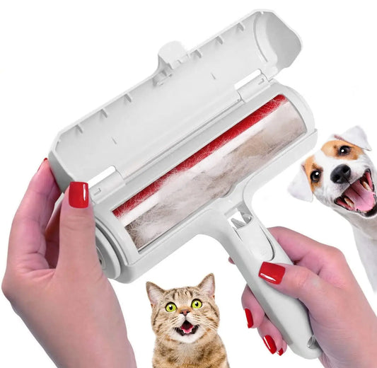 Pet Hair Remover Roller - Dog & Cat Fur Remover with Self-Cleaning Base - Efficient Animal Hair Removal Tool - Perfect for Furni - Hiron Store