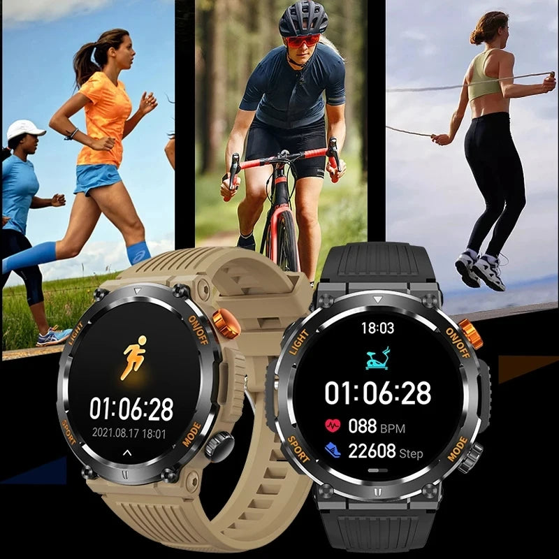 Smart Watch Sports Fitness Watches Waterproof Smartwatch Men Bluetooth Call Health Monitor