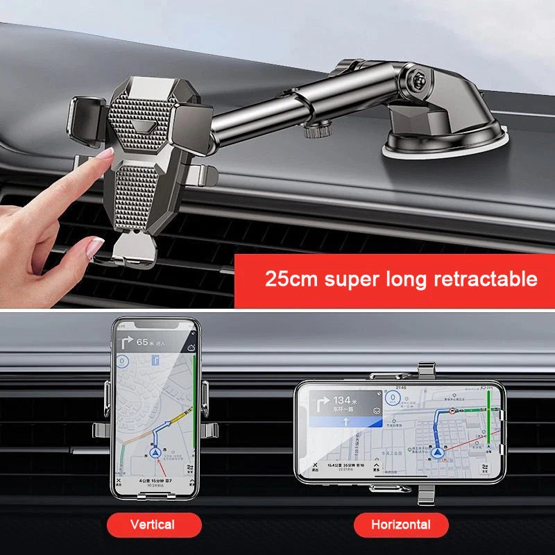 Universal Sucker Car Phone Holder 360° Windshield Car Dashboard Mobile Cell Support Bracket for 4.0-7 Inch Smartphones - Hiron Store