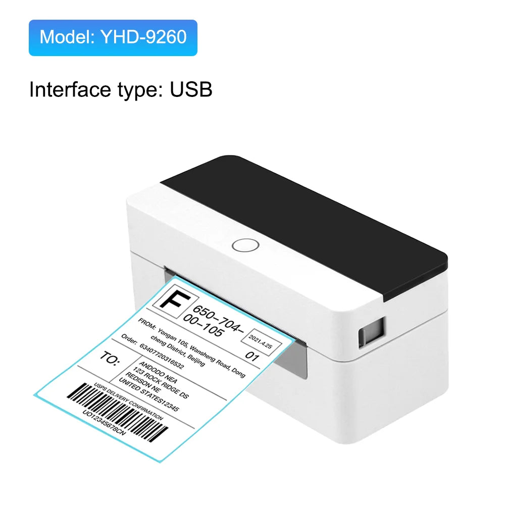 Intellitech Label Printer Smart Label Printer 110mm Thermal Label Printer Shipping Label Printer